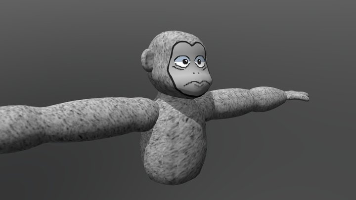 SlendyGorillas PlayerModel 3D Model