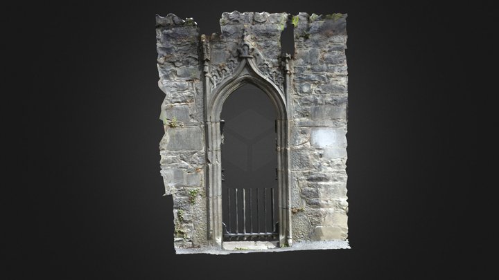 Canice's Cathedral: Bishop's Gate 3D Model