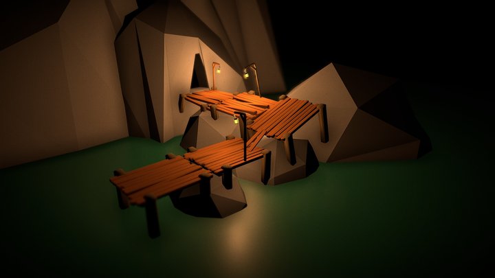Ocean Hideout 3D Model