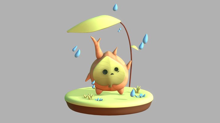 Kawaii 3D models - Sketchfab