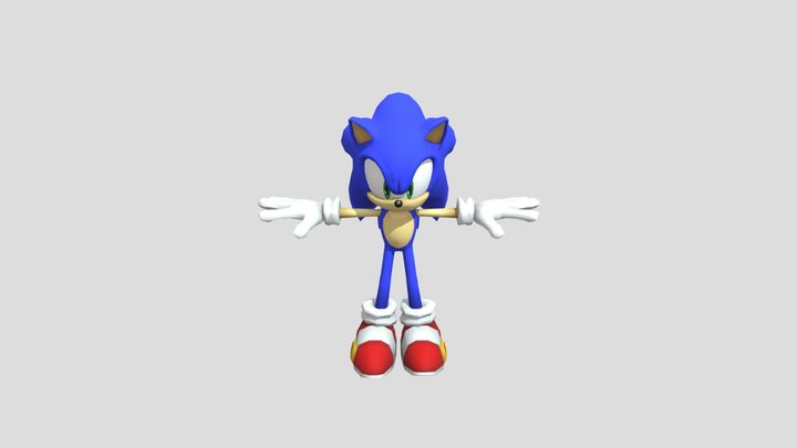 Mobile - Sonic Dash - Sonic the Hedgehog 3D Model