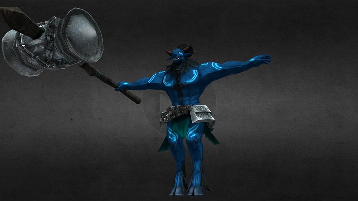 Sword Art Online Nato The Colonel Taurus 3D Model