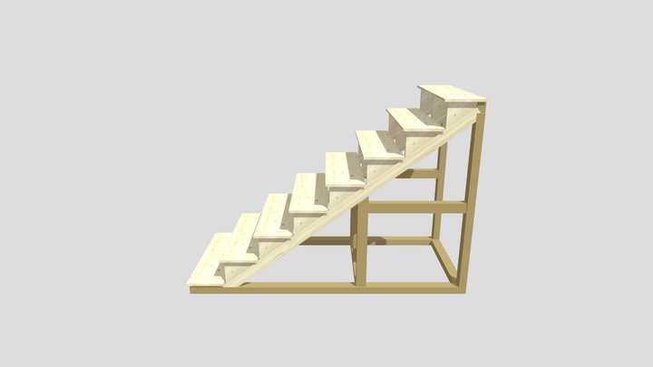 Treppe_detail 3D Model