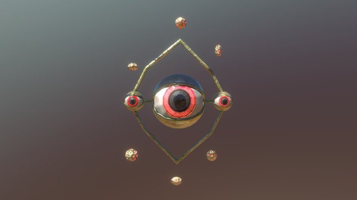 Guarding Eye 3D Model