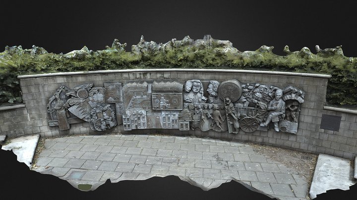 Old Square by Kenneth Budd, 1967 – Modello 3D gratuito STL