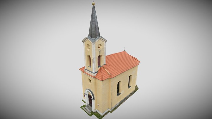 Kaple sv. Prokopa, Staňkovice 3D Model