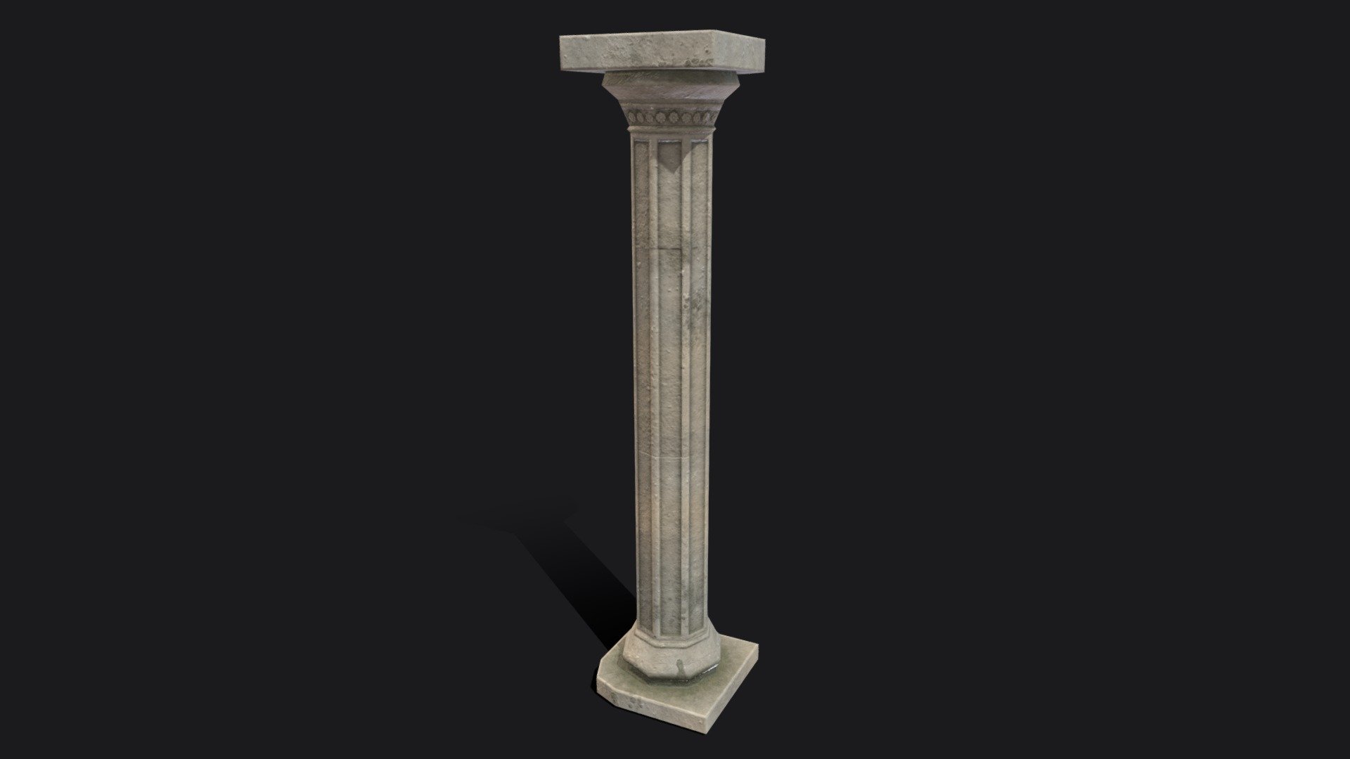 Column Medieval - 3D model by owlik [196dbb5] - Sketchfab