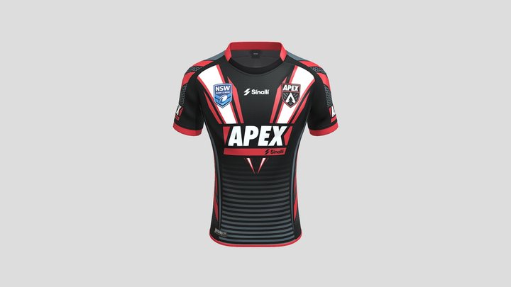 Jersey_07 3D Model
