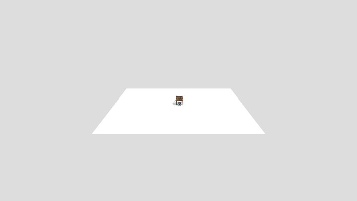 Low Poly Well 3D Model