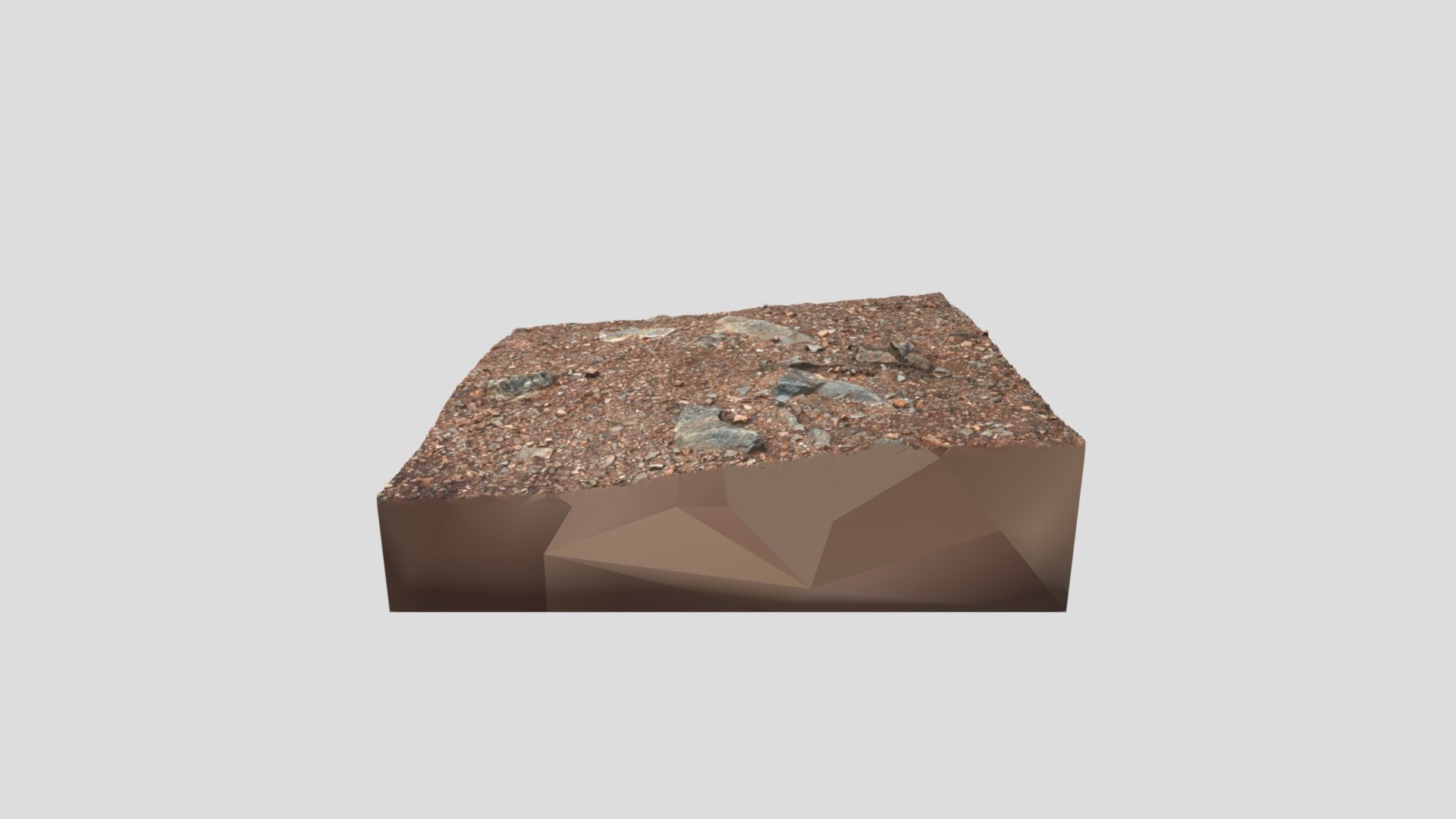 North Alabama Rocky Gravel Path 1.5m x 1.5m
