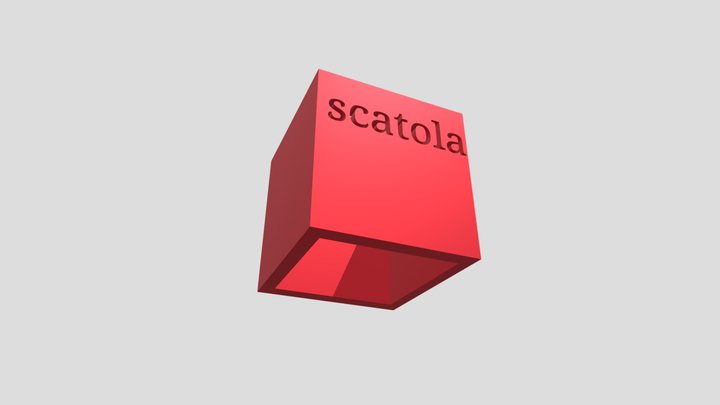 Es. Scatola 3D Model