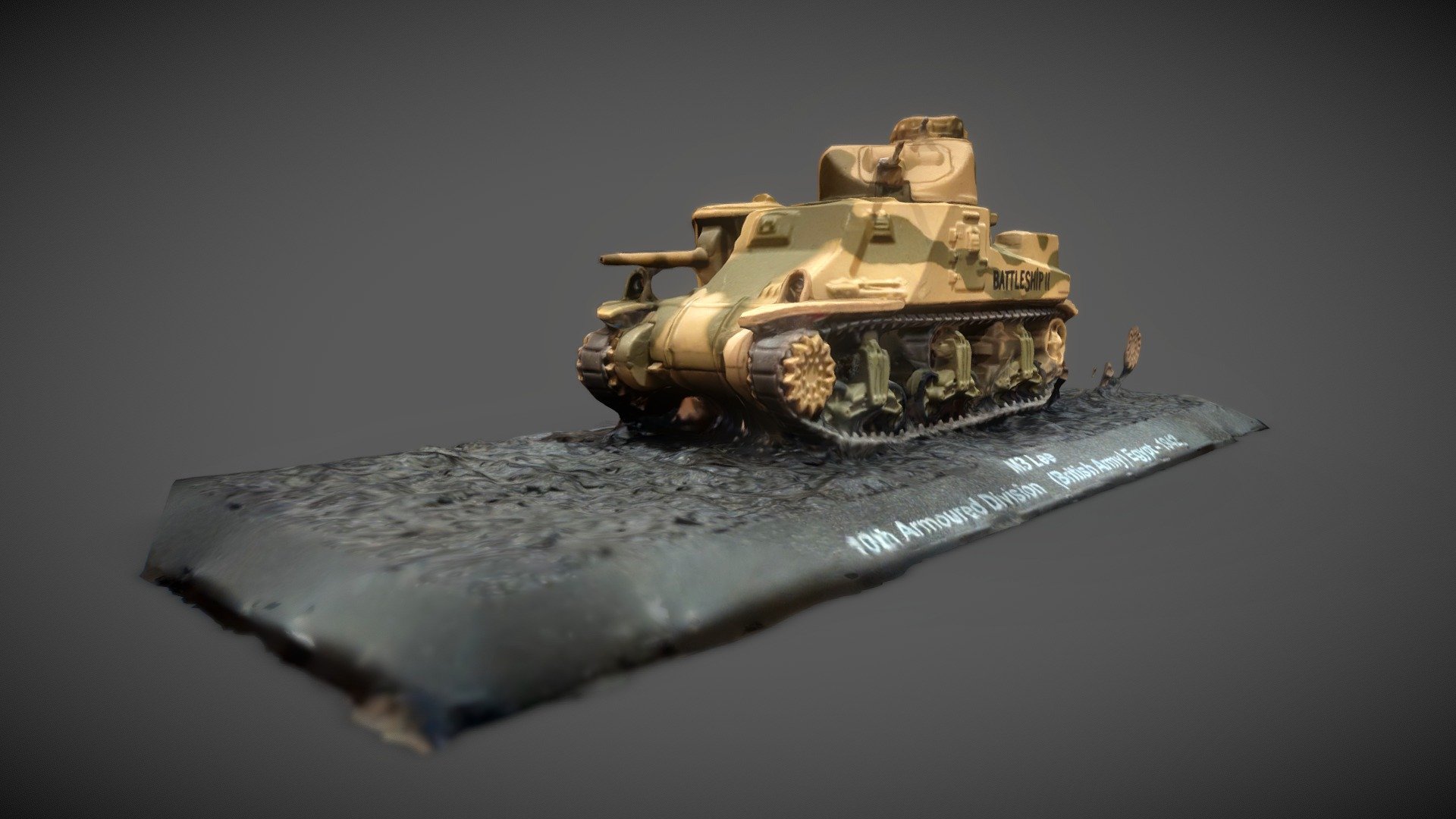 British M3 Lee 1/76 scale model, Catalunya - Download Free 3D model by ...