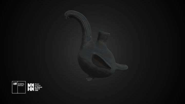 Vasija ornitomorfa – Modello 3D gratuito STL