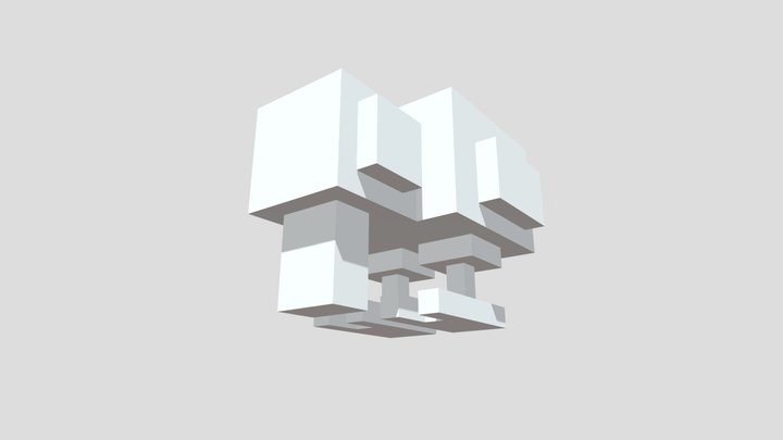 Crossy Roads 06 - Kiwi 🥝 3D Model