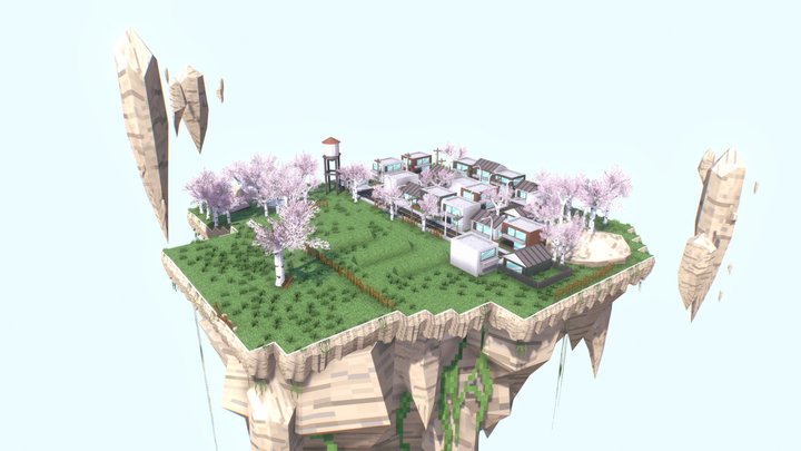 Floating DREAM - Sam Clark 3D Model
