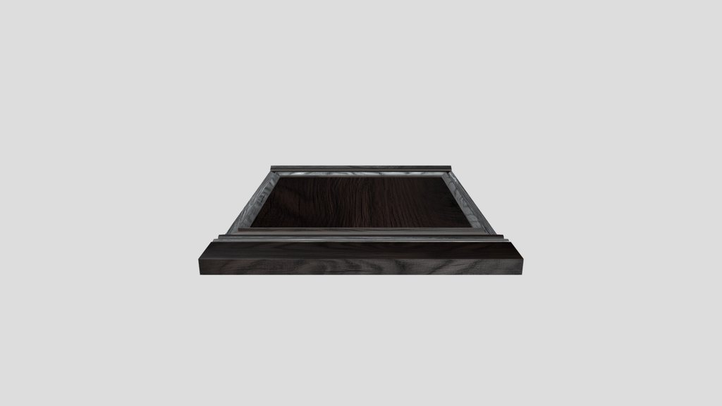 Wooden Wall Panel Black