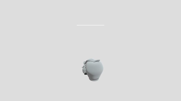 Bad Apple (With Belt) 3D Model