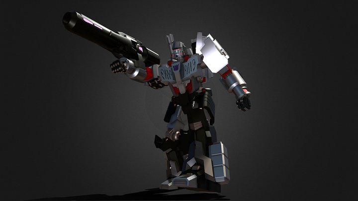 IDW Megatron 3D Model