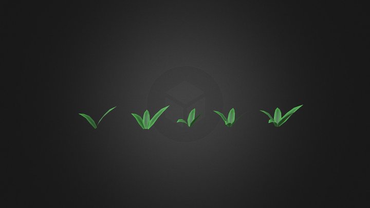 Fantasy Plants 3D Model