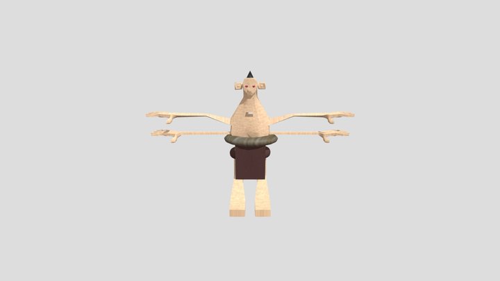 Coronado Character 3D Model