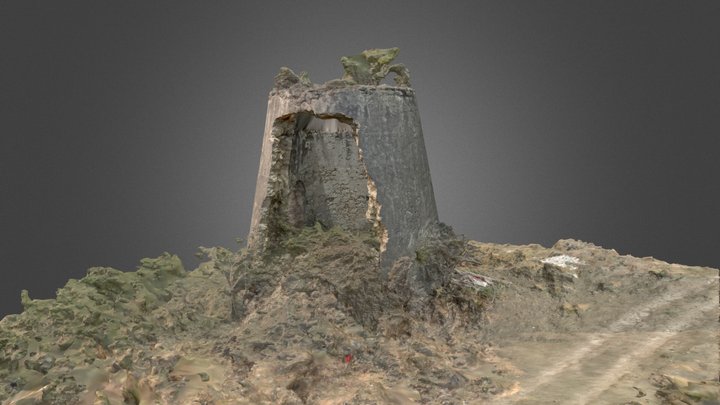 Moulin de Paul AUBIN 3D Model