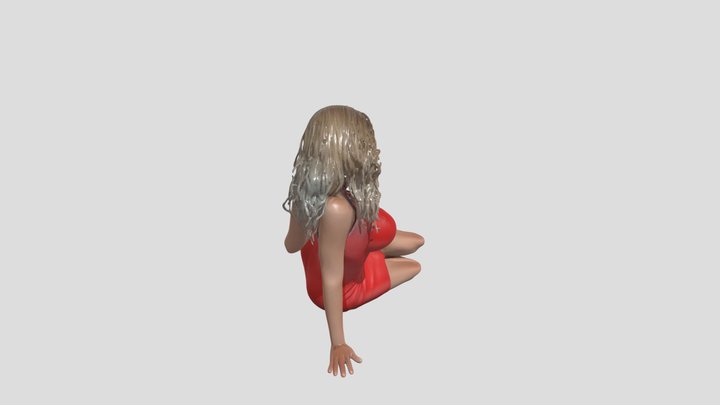 sexy milf with sexy position 3D Model