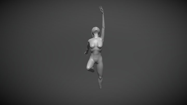 Female Body Sculpt 3D Model