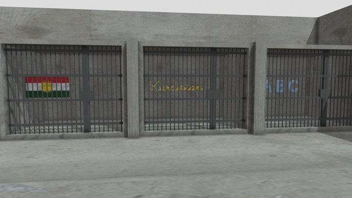 Rights of Kurds2 3D Model