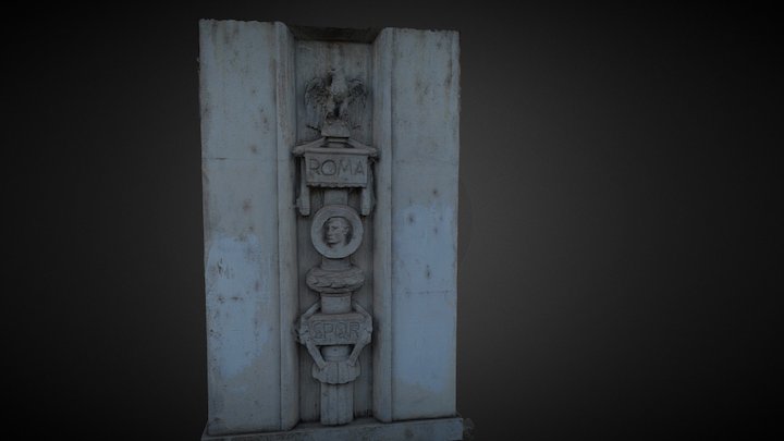 Rome Column 3D Model