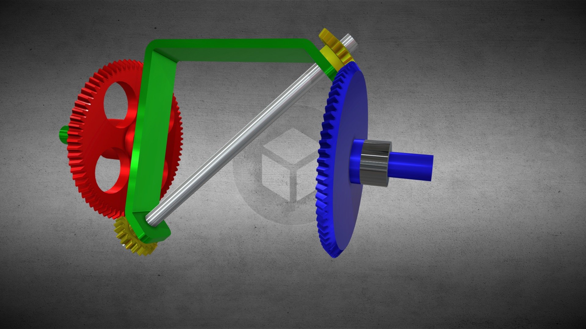 Bevels Differential Reducer Mechanism