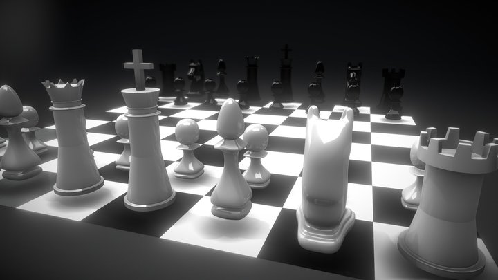 Chess Bend 3D Model