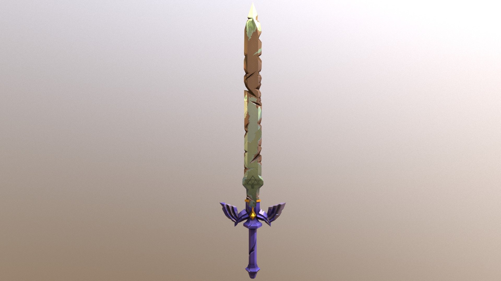 (Damaged) Master Sword from BoTW