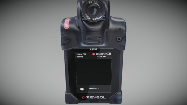 Body Cam Main 001 3D Model