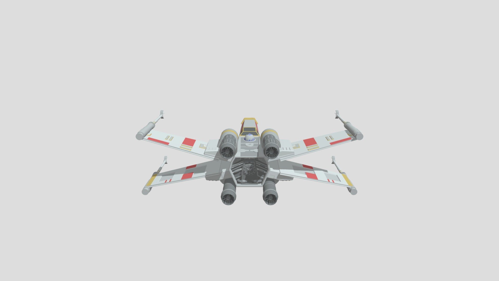 dz6_2( Xwing) Download Free 3D model by RoKofp [197a080] Sketchfab