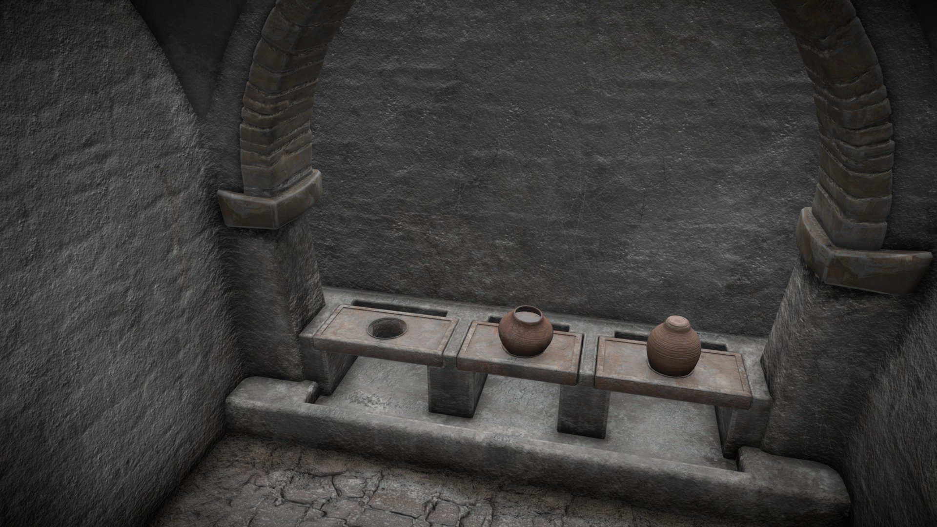 Pijalnia/ Drinking room — Sketchfab embed 3D viewer