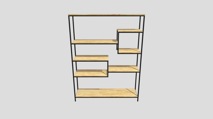 Industrial Shelf Wardobre – Modelo 3D gratuito STL
