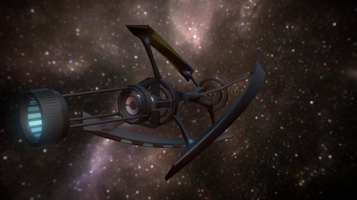 Starship Avalon from "Passengers" 3D Model