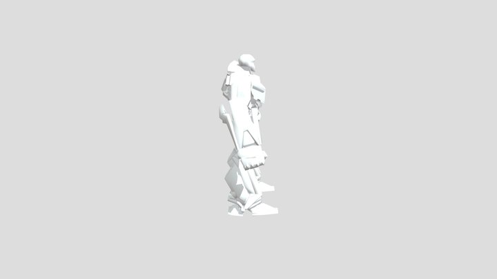 foc/fallofcybertron Vehicon Trooper RIG1 3D Model