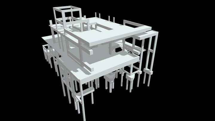 Casa VG - Bruno Martins Engenharia Estrutural 3D Model