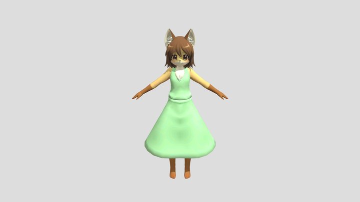 fox_girl 3D Model