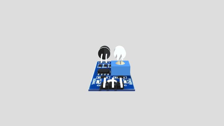 infrared sensor (IR sensor) 3D Model