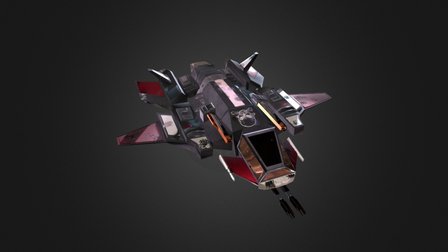 Spaceship 3D Model
