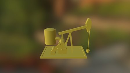 Oilstation 3D Model