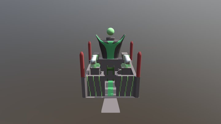 The Future Castle 3D Model