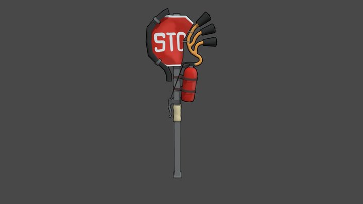 Shortstop 3D Model