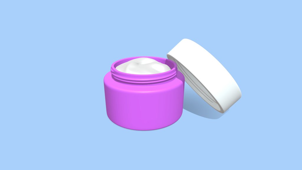 Cosmetic Cream Jar