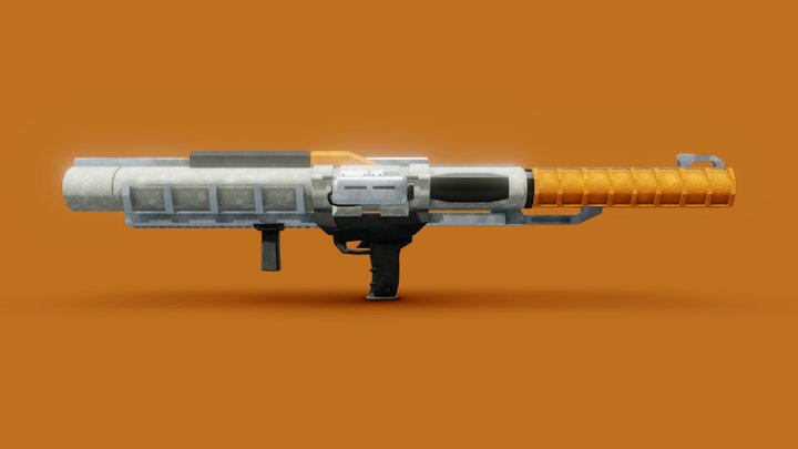 Rocket launcher | "Zenobia-D" 3D Model