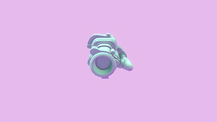 Pua Pua! Santa Torbjorn Weapon! (Arma Enanovich) 3D Model