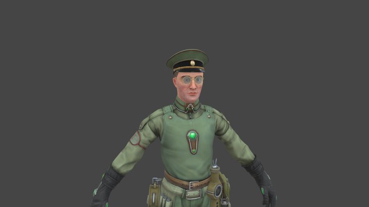 Viktor Borisov 3D Model
