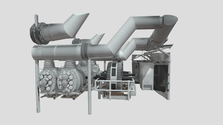 hydro generator turbine – Free 3D Model STL